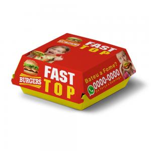 Caixa de hambúrguer Personalizada